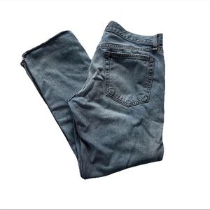 Rag & Bone Womens Cropped Jeans 28 Straight Leg Raw Hem Mid Rise Chaucer Wash